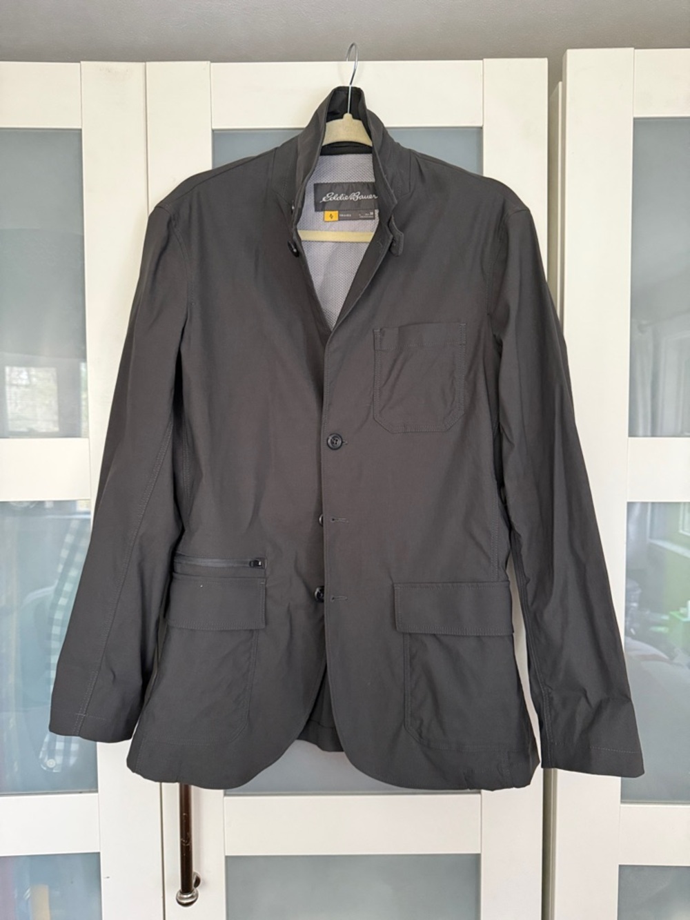 Eddie Bauer Travex Men's Charcoal Lightweight Field Jacket 38
